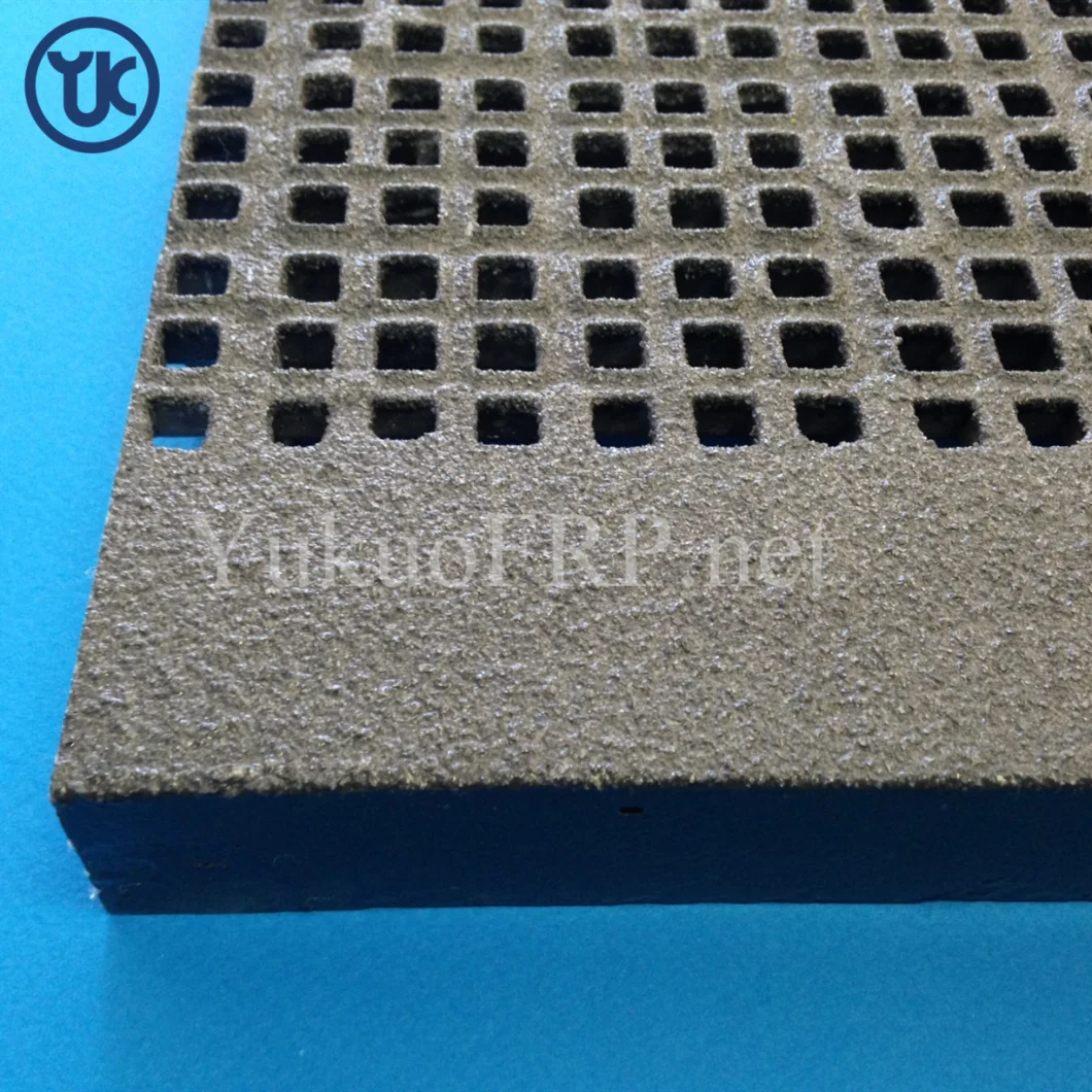 Wear Resistant Acid and Alkali Resistant Long Life Cycle FRP Grating