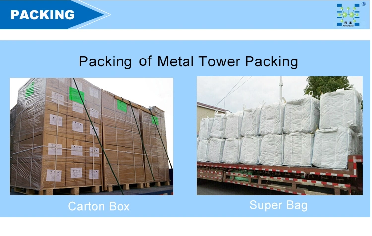 Intalox Metallic Tower Packing for Gas Scrubbing