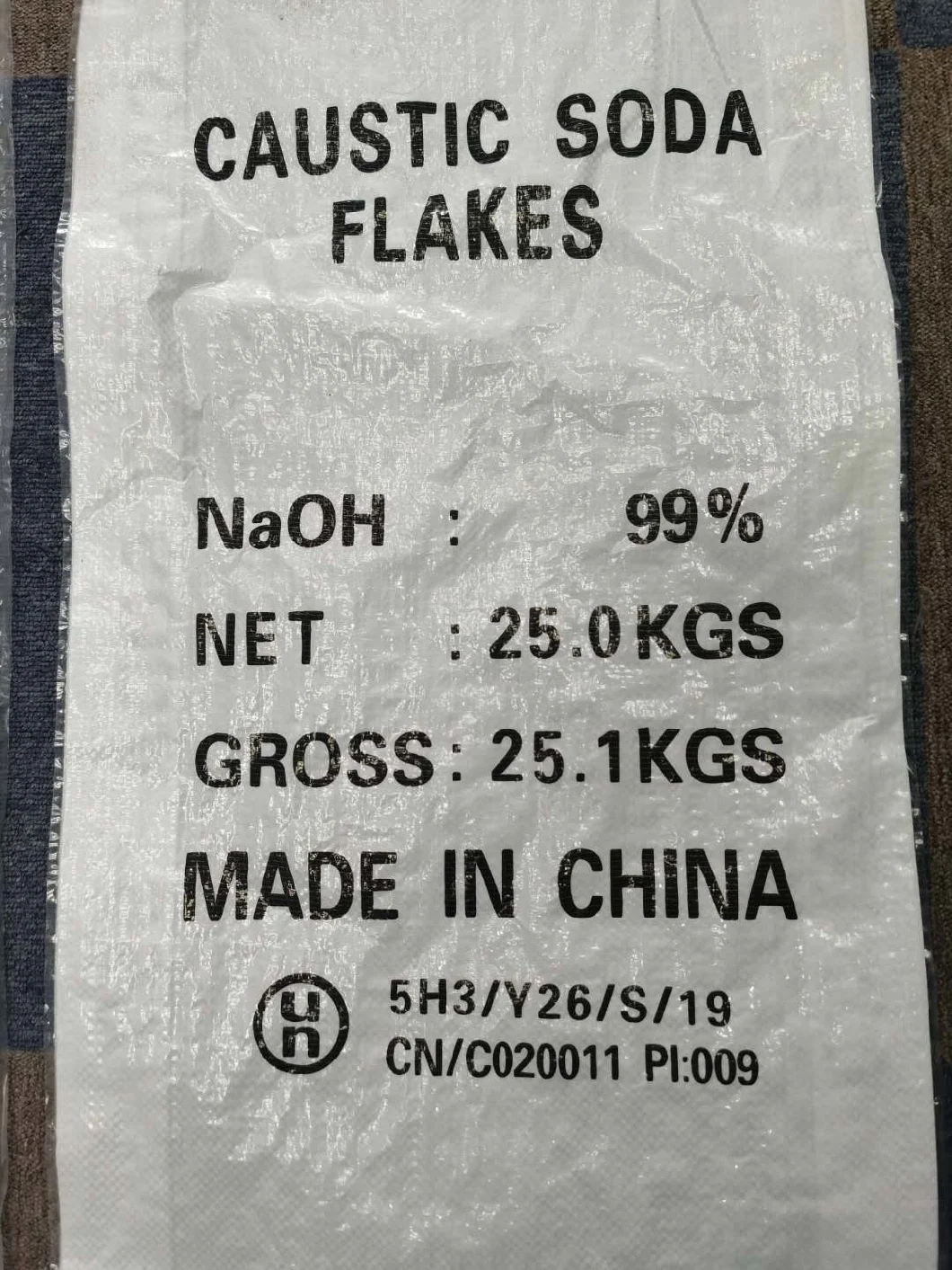 Flake Caustic Soda White Flake Caustic Soda 99%Min Made in China