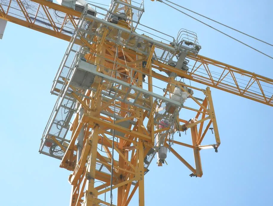 Qtz Tower Crane Spare Parts Used Tower Crane Second Hand Tower Crane Building Material for Sale