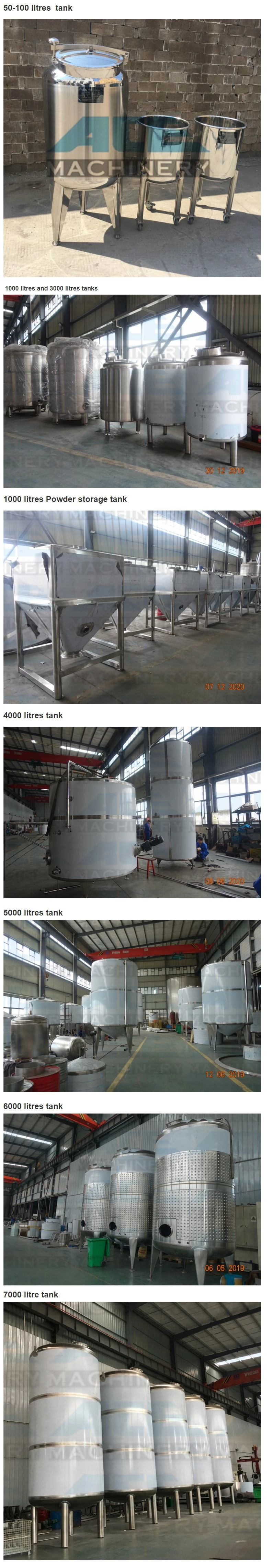 Ace Sanitary Stainless Steel Honey Storage Tank Molasses Storage Tank