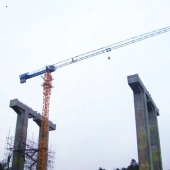 8tons PT6012 Construction Tower Crane for Sale Topless Tower Crane Flattop Tower Crane