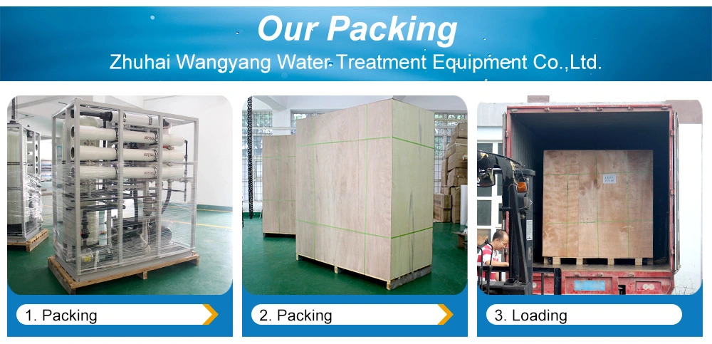Full Automatic Softener Water Machine with Ion Exchange Resin and FRP Tank