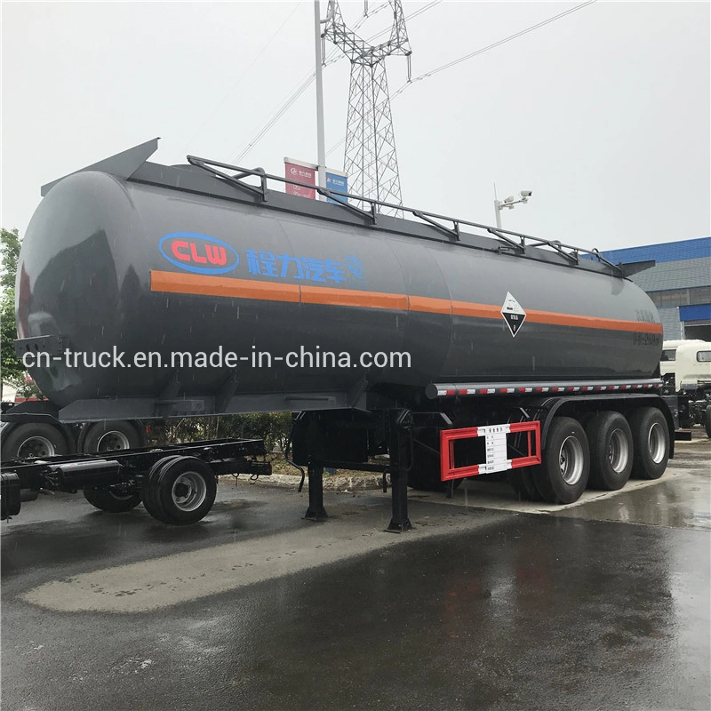 Brand New 26cbm 28cbm 30cbm 32cbm Liquid Acid Alkali Chemical Carrier Delivery Tank Trailer