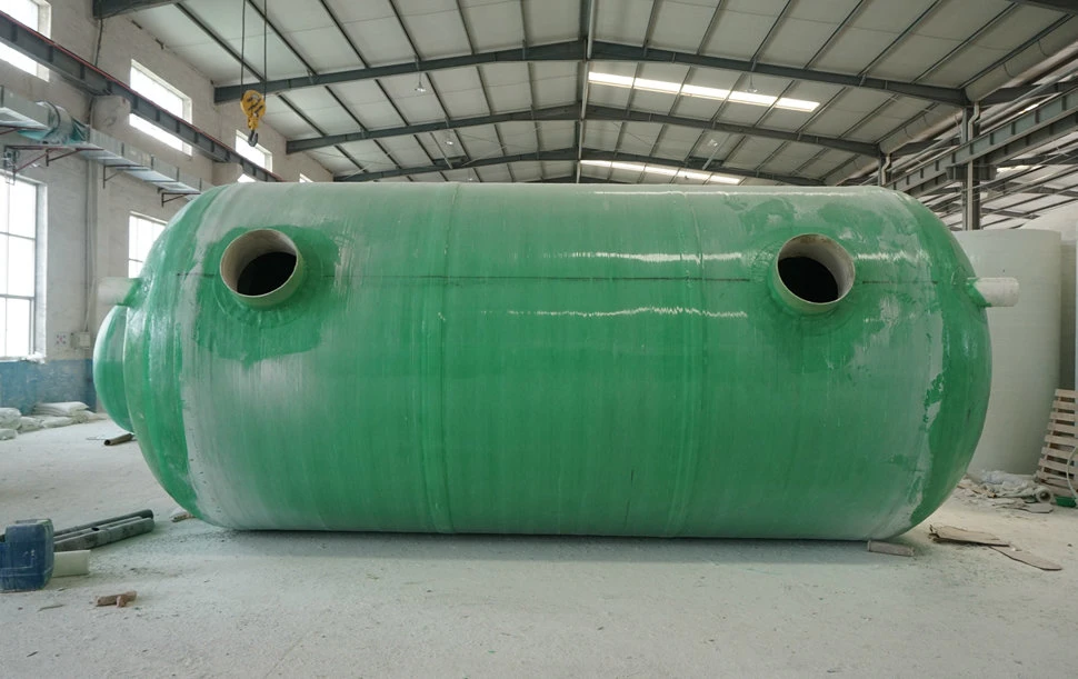 Hot Sell GRP Water Tank Fiberglass Horizontal Transmission Underground Tank