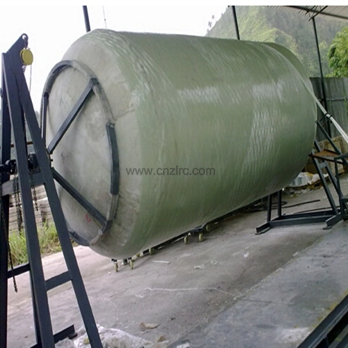 Horizontal FRP GRP Tank Insulate Chemical Storage Tank FRP Tank