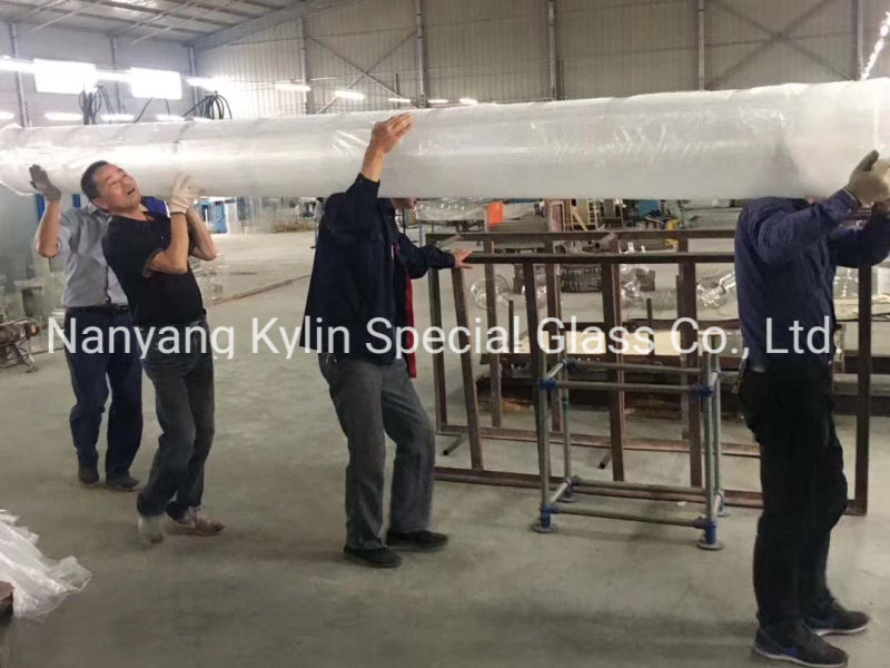 Large Diameter Fused Quartz Glass Cylinder Tube