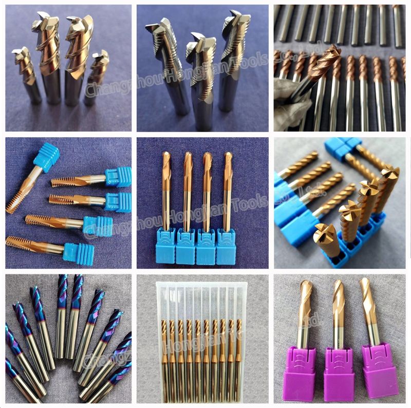 Super Fine Carbide Roughing Milling Cutters for Metal