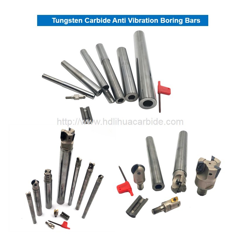 Anti Vibration Solid Carbide Extensions Cylinder Boring Bars