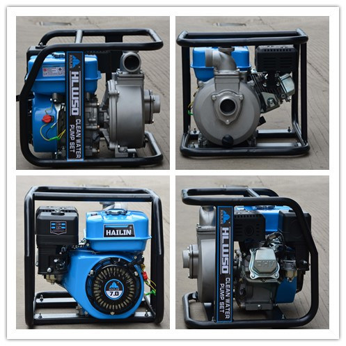 Hailin 2inch (50mm) Gasoline Engine Clean Water Pump 7HP Gasoline Engine Ce (HLW50)