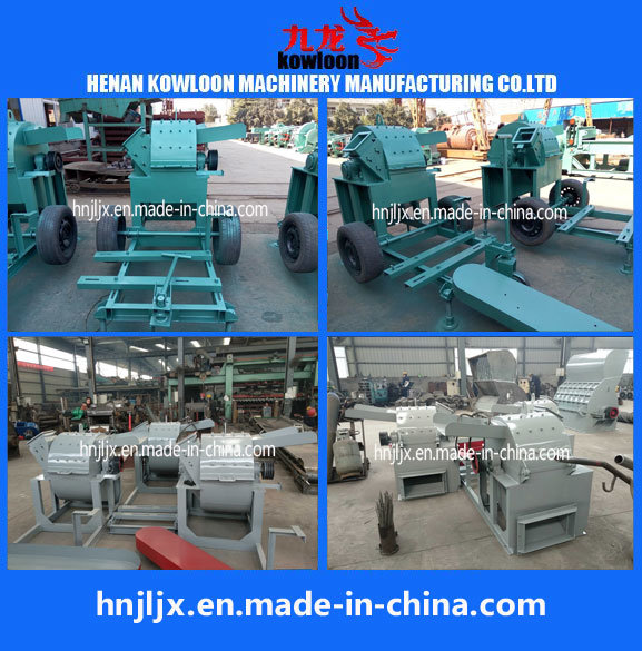 Custom-Made End Product Size Round Wood Crusher