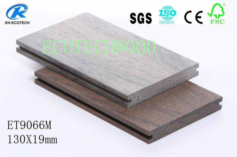High Strength & Low Expansion Bi-Color WPC Decking with Waterproof, UV Resistance etc.