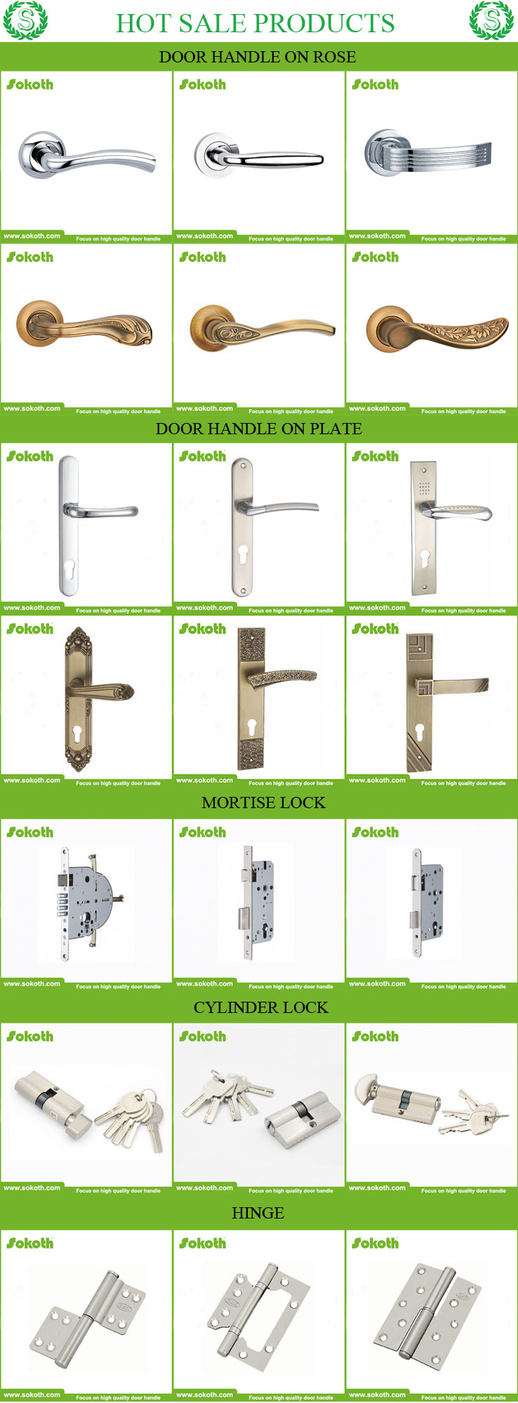 China Professional Supplier Brass Lock Cylinder