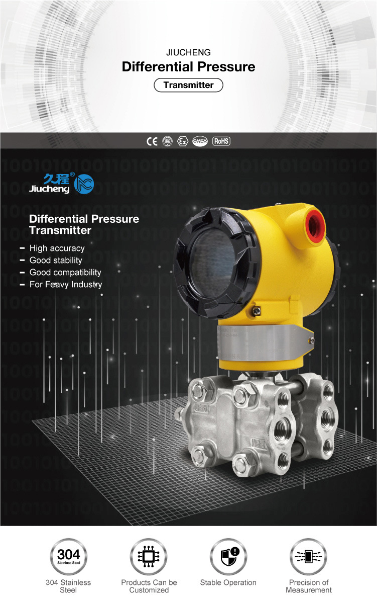 Jc3051-06 Air Differential Pressure Sensor, Differential Pressure Transducer