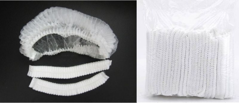 High Quality Eco-Friendly Non Woven Hair Cover Hygiene Disposable Head Cover