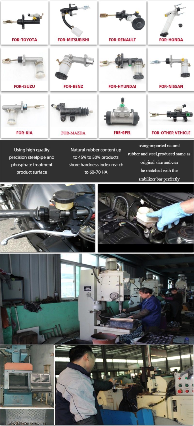 Brakes Master Cylinder for FIAT Doblo Cargo MPV 7082220