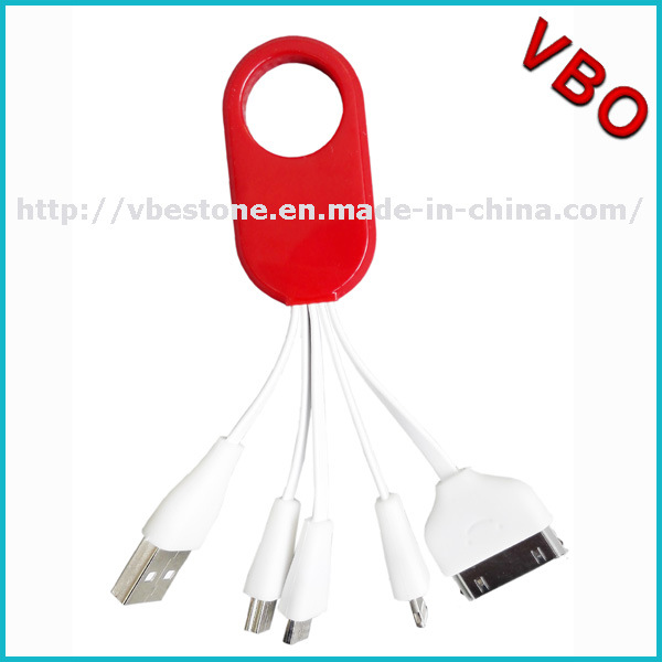 2016 New Keychain USB Sync Charging Cable Lead for Apple iPhone