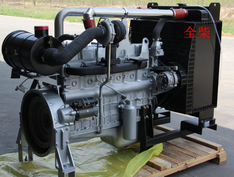 Turbocharging Diesel Engine, Four Cylinder, Engine, Diesel Generator