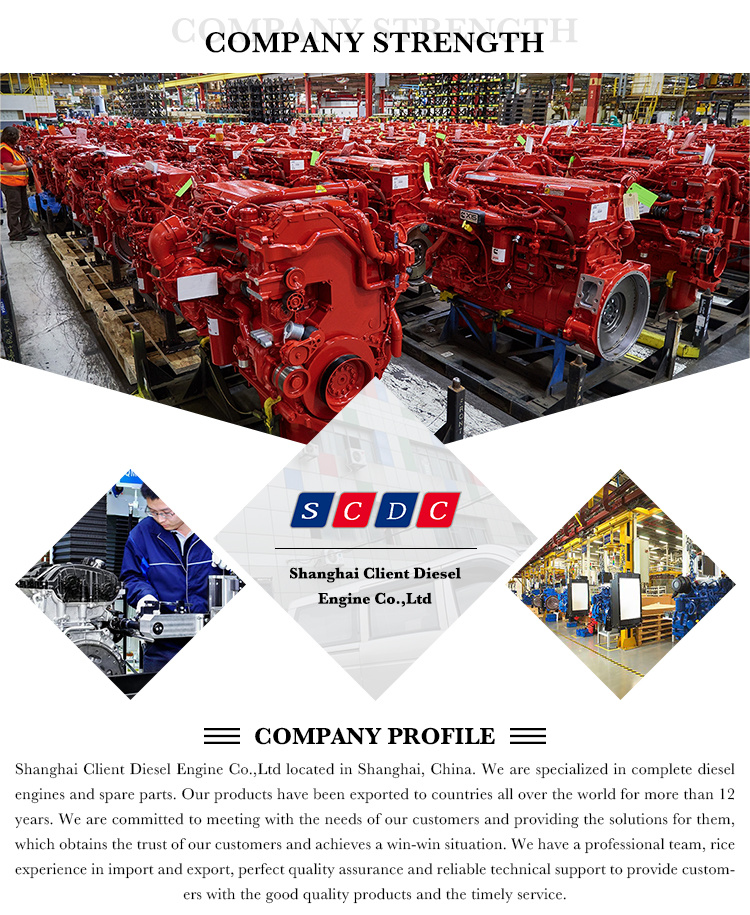 High Quality Ship Engine 6 Cylinders 300HP Wd10c300-21 Weichai Marine Engine