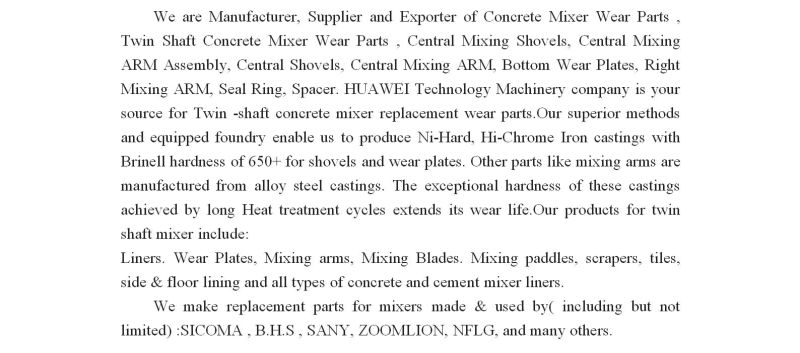Sicoma Concrete Mixer Spare Parts Main Motor Reducer 2255 Reducer