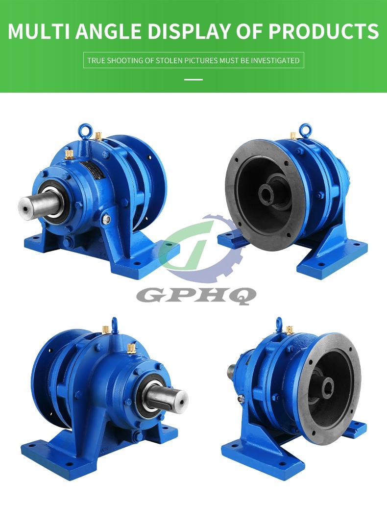 Cycloidal Foot Mounted Reducer Reducer Gear Motor