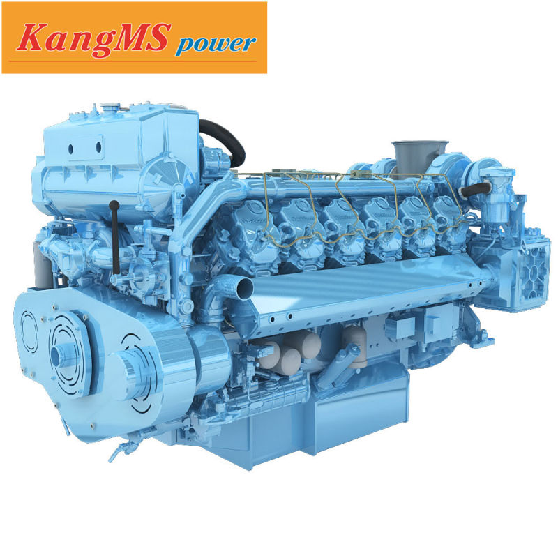 V-Type 12-Cylinder Marine Engine Weichai Baudouin Production Quality Is Reliable