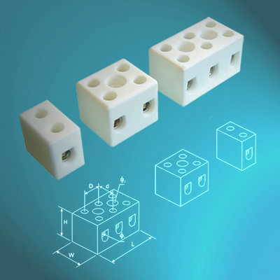 Hot Selling High Temperature Wire Connector Porcelain Terminal Blocks