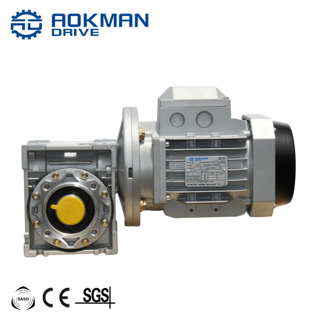 RV Series Worm Gearbox with Output Flange