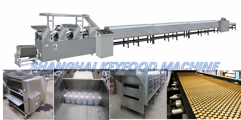 Hard Soft Biscuit Processing Machinery Processing Plant