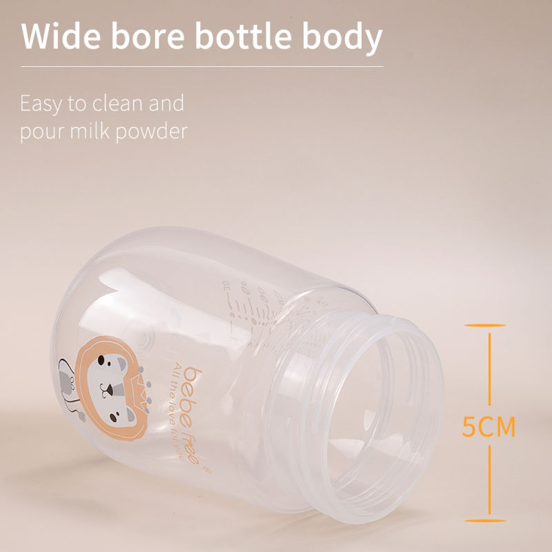 Baby Bottles From Manufacturer PP Silicone with Scale From Manufacturer