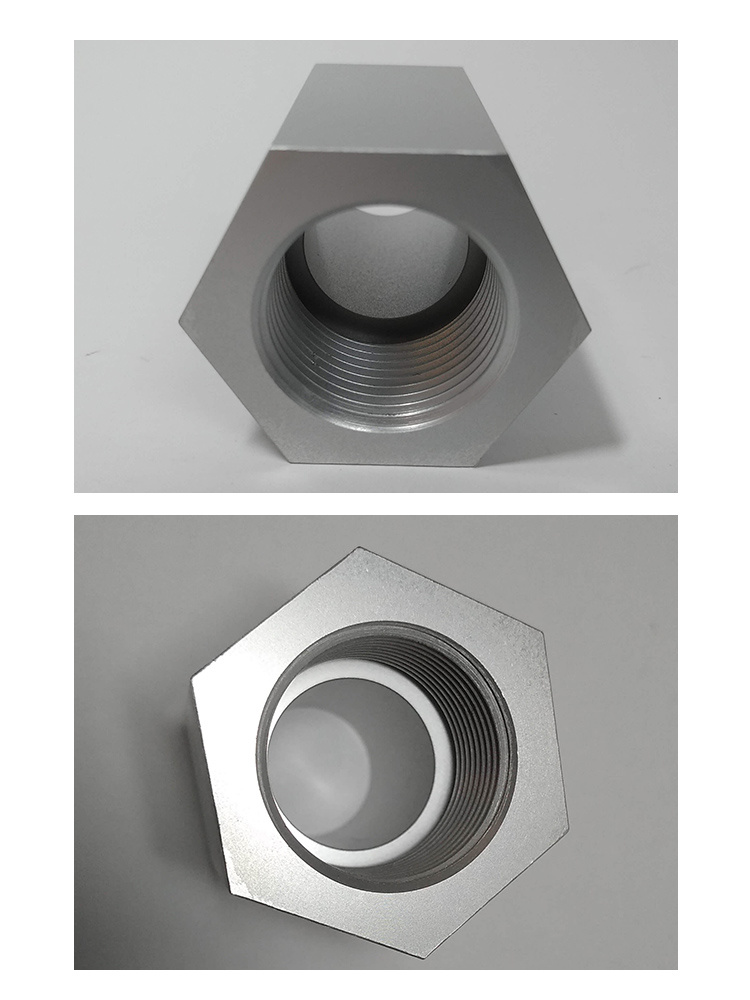 Densen Customized Casting Aluminum Pipe Fittings, China Manufacturer Customized Precision CNC Aluminum Pipe Fitting
