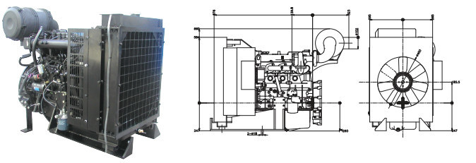 Dalian Deutz Diesel Engine Spare Parts 1002 Cylinder Block Q61901/Q5210510/1003027ax2/Cq1480816A/Q5221020/Q5220614 Genenrator Parts