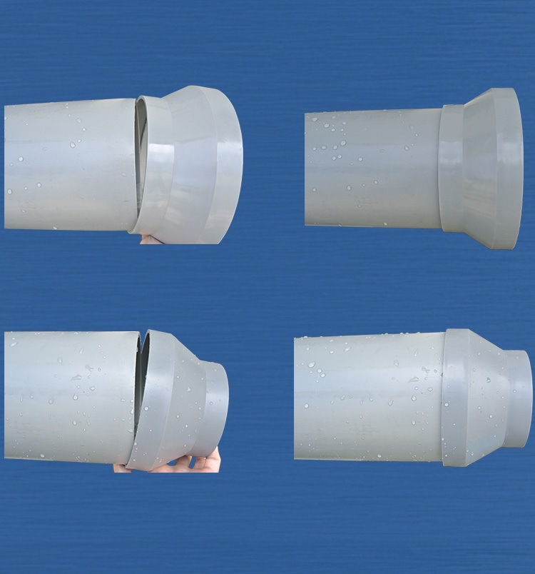 Large Pipe Reducers/Plastic Ventilation Pipe/Round Duct Reducer
