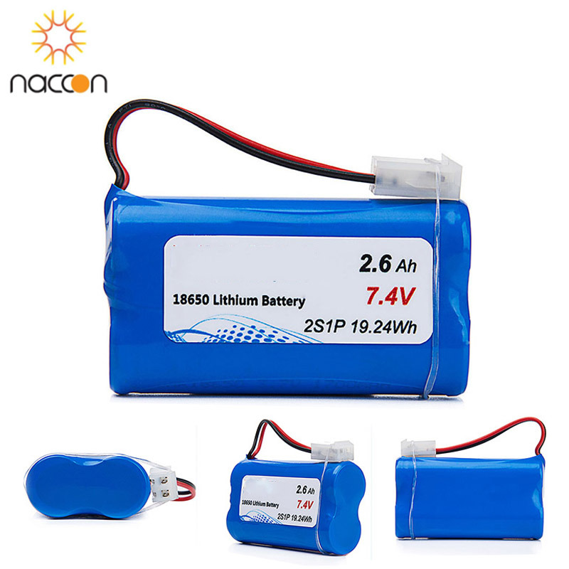 Manufacturer OEM Cylindrical 18650 Rechargeable Cylindrical Lithium Ion 7.4V 2600mAh 18650 Battery