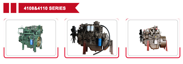 Portable Air/Water Cooled 6 Cylinder Diesel Engine with Factory Price