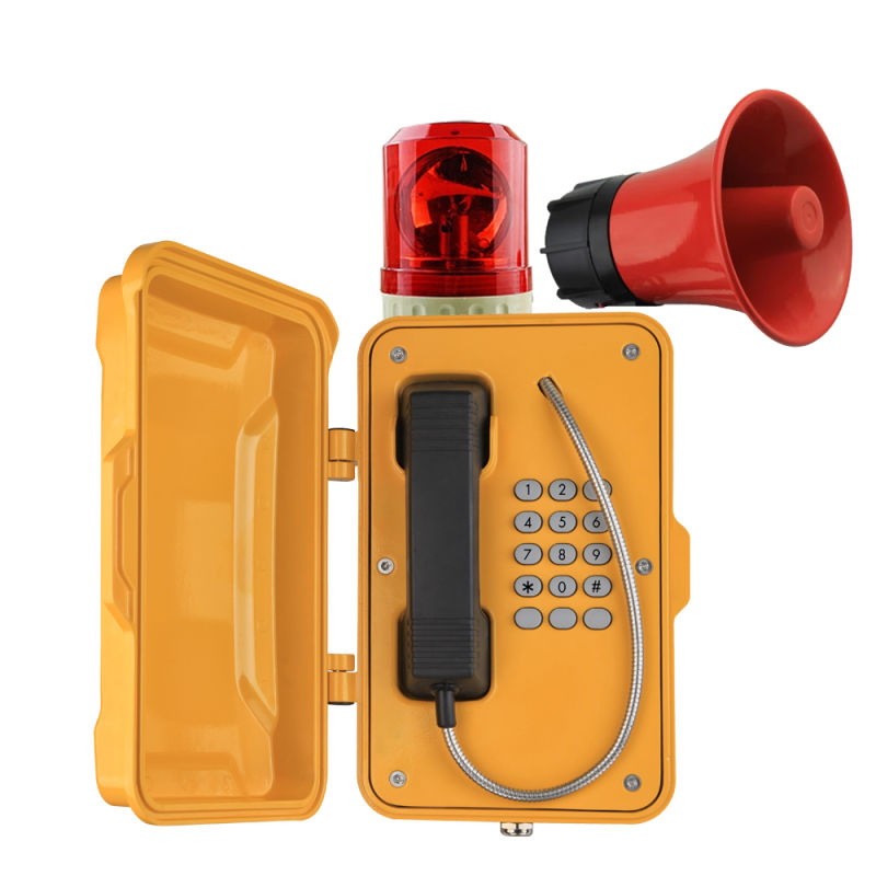 Emergency Telephone Vandal Resistant Telephone Heavy Duty Telephone Aluminium Enclosure