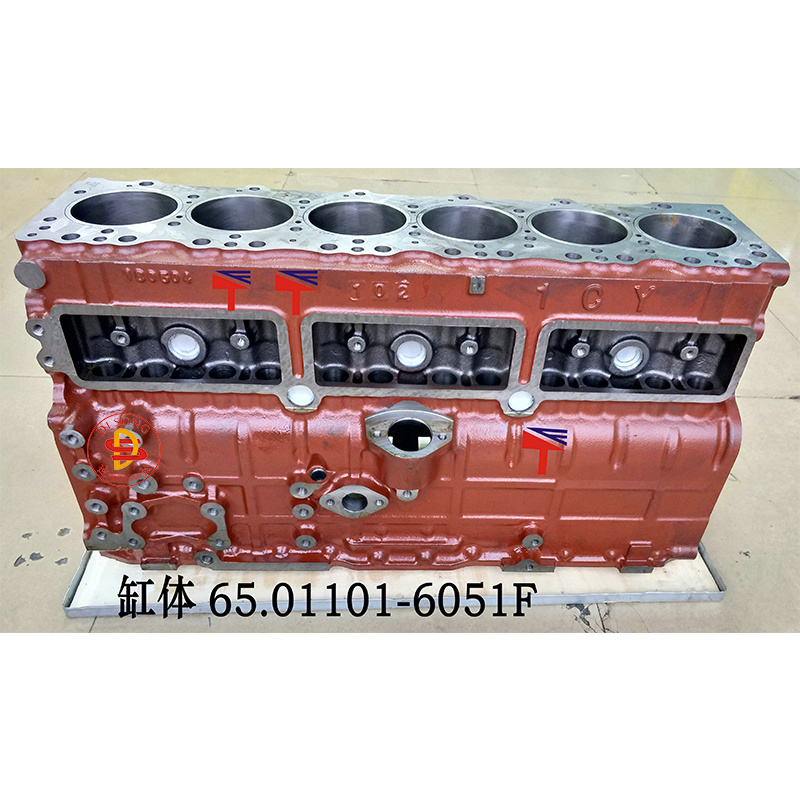 Bulldozer D85 Engine Parts Cylinder Block 65.01101-6051f