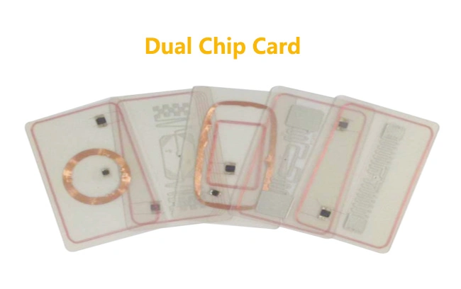 Contact and Contactless Dual Frequency RFID Card