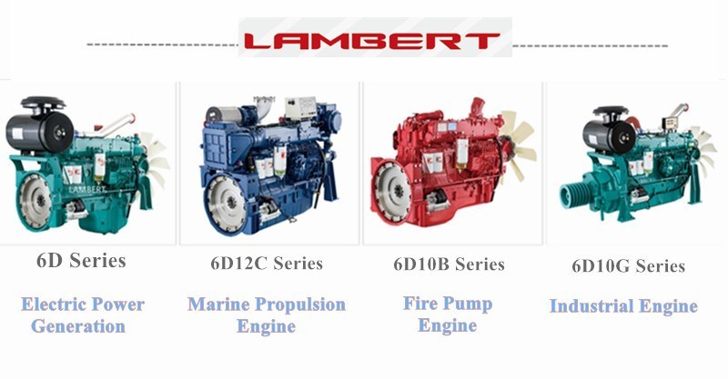 Diesel Engine Manufacturer 6 Cylinders for Diesel Generator Set