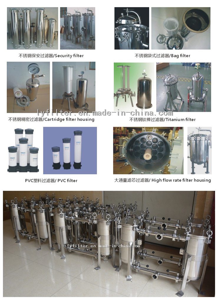 304 316 Stainless Steel Sanitary Single Multi Membrane Cartridge Air Steam Filter Housing Manufacturer