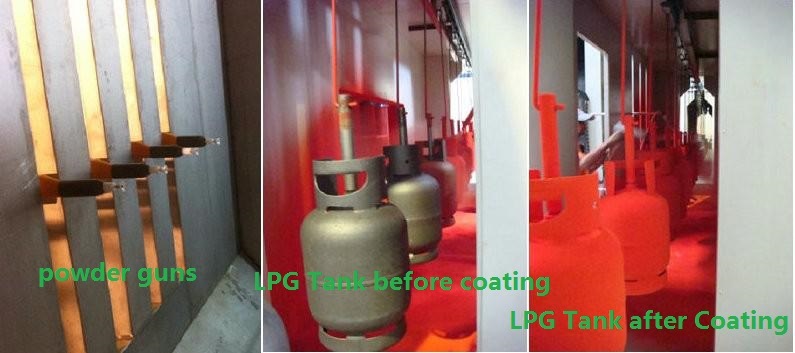 Powder Coating Equipment for Fire Extinguisher Cylinder