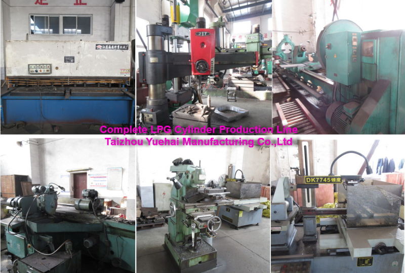 Complete LPG Cylinder Production Manufacturing Line