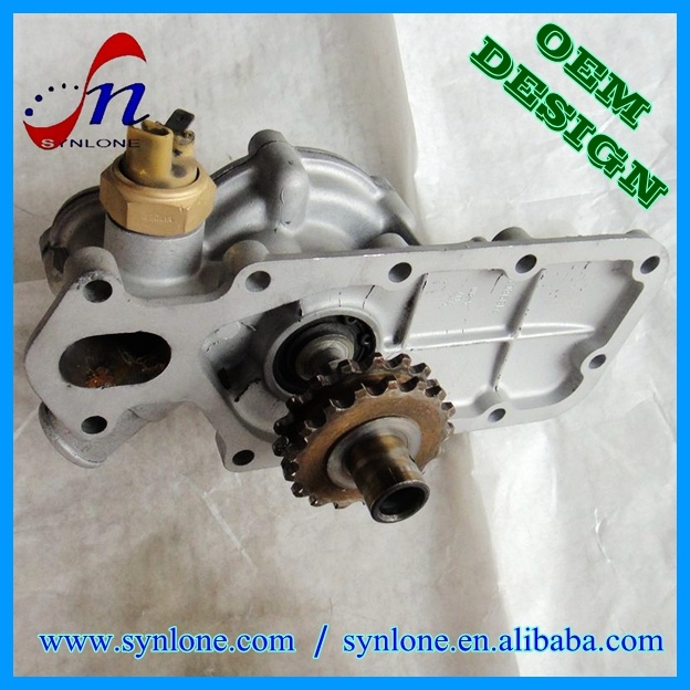 Customized Sand Casting Iron Pump Body Gearbox with Machining