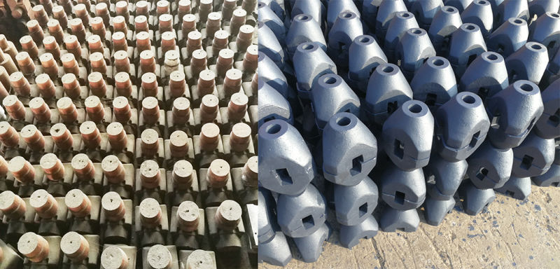 Professional Foundry Customized Iron Steel Casting Pipe Parts