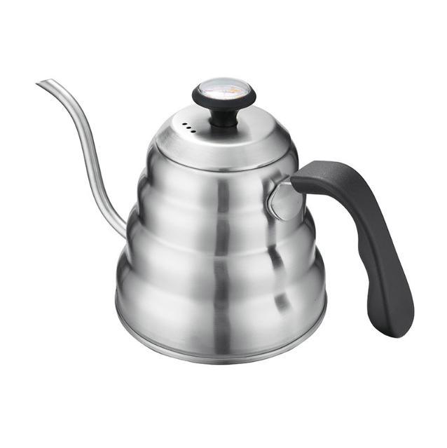 Coffee Pot with Thermometer Long Spout Tea Kettle Pot with Long Narrow Spout