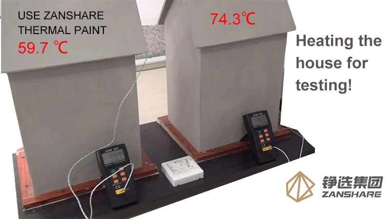 Zanshare Heat Insulation Coating Reduce Temperature Nano Reflection Thermal Insulation Coating Spray Paint