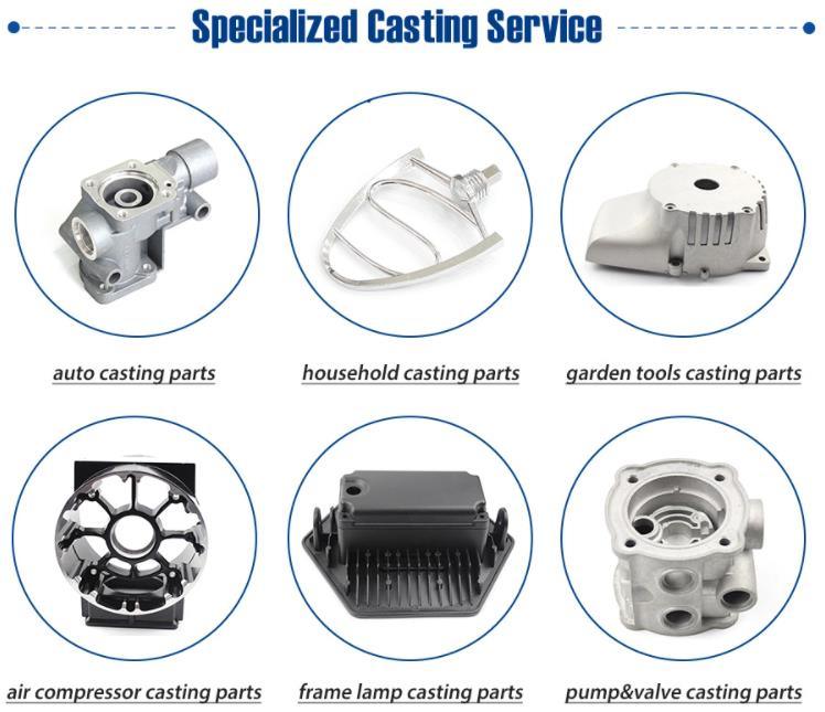 Casting Steel Parts Precision Steel Investing Cast Motorcycle Engine Parts of Aluminium Die Casting