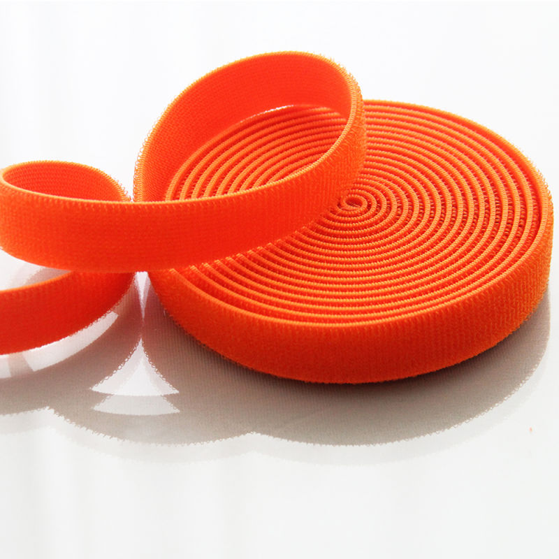 Printed Durable Nylon Elastic Hook & Loop with Finished Product Processing