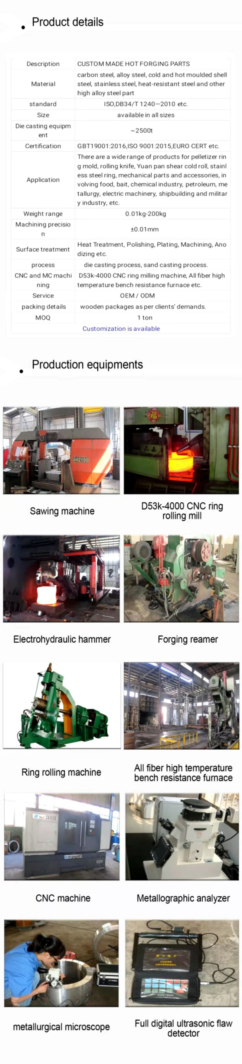 Stainless Steel Metal Processing Electrical Machinery Processing Accessories