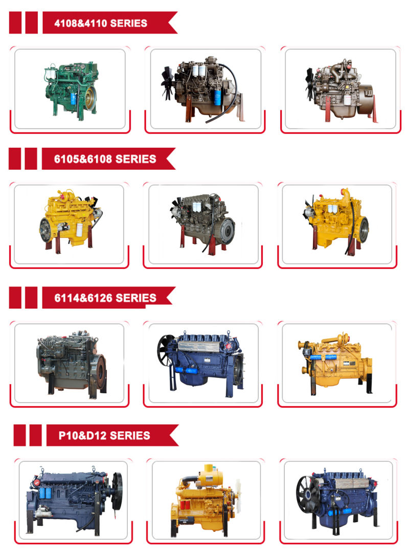 Sinotruck Low Consumption 420HP Diesel Engine 6 Cylinder Truck Engine